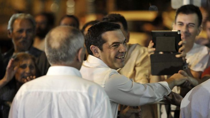 Alexis Tsipras et Syriza en tête aux législatives en Grèce - ảnh 1